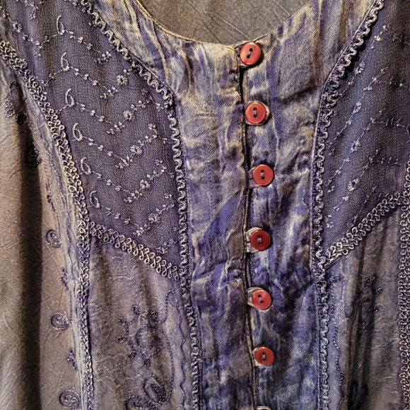 IVY jean-like dress size XL - Picture 3 of 6